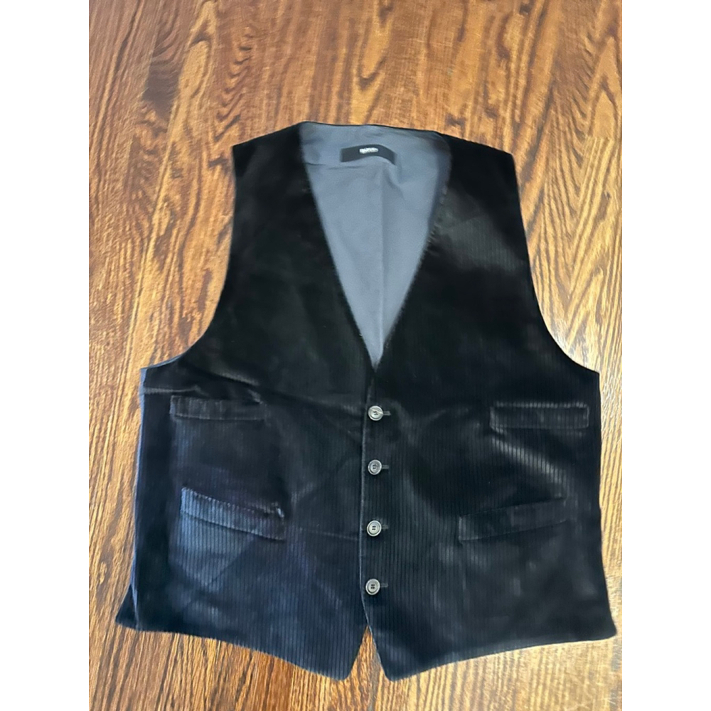 Men's BOSS Vest Black Size 44R